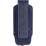 Opinel 02181 Belt Sheath with Blue leather construction