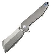 Artisan 1803GDGY Osprey Framelock Knife with Gray Titanium Handle