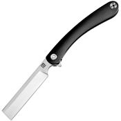 Artisan 1817GSBKS Orthodox Framelock S35VN 2 3/4inches Blade Knife with Black Titanium Handle