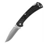 Buck 112BKS1 112 Slim Select Lockback Knife with Black Glass Filled Nylon Handle
