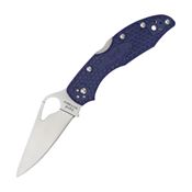 Byrd 04PBL2 Meadowlark 2 Lockback Knife Blue Bi-Directional Texture FRN handle