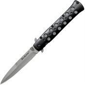 Cold Steel 26B4 Ti-Lite Linerlock 4 Inch Bead Blast Finish with Black Aluminum Handle