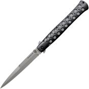 Cold Steel 26B6 Ti-Lite Linerlock 6 Inch Bead Blast Finish with Black Aluminum Handle