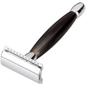 Dovo 9027001 Safety Razor with African Cow Horn Handle