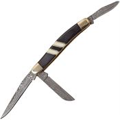 Elk Ridge 953WBCB Small Stockman Black Pakkawood Handle with White Bone Inlay