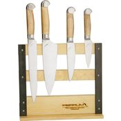 Ferrum 0500 Estate 5Pc Block Set Knife with Maple Handle