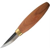Flexcut KN53 Stub Sloyd Knife with Cherry Wood Handle