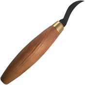 Flexcut KN55 Spear Point Variable Radius Knife with Cherry Wood Handle