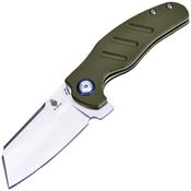 Kizer V3488A2 Mini C01C Linerlock Knife with Green G10 Handle