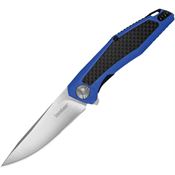 Kershaw 4037BLU Atmos Linerlock Knife with Blue G10 Handle