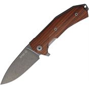Lion Steel KURBST KUR Linerlock Knife with Santos Wood Handle