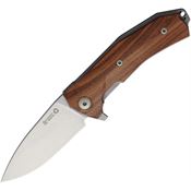 Lion Steel KURST KUR Linerlock Knife with Finish Wood Handle