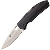 MTech 1076BK Lockback Knife with Black Anodized Aluminum Handle