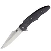 Patriot 950CF Lincoln Linerlock Knife with Checkered Carbon Fiber Handle