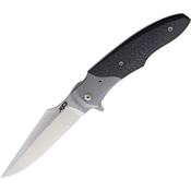 Patriot 955CF Mini Lincoln Linerlock Knife with Checkered Carbon Fiber Handle