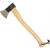 Prandi 1116T Germany Style Axe Partially Polished Blade with Hickory Handle