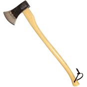Prandi 3516T Professional Axe Partially Polished Blade with 31 1/2 inch Handle