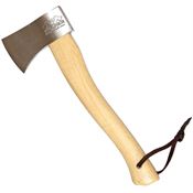 Prandi 4306C Yankee Hatchet Fully Polished Blade with 15 inch Hickory Handle