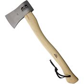 Prandi 43092C Yankee Hatchet Fully Polished Blade with 19.7 inch Hickory Handle