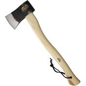 Prandi 43092T Yankee Hatchet Partially Polished Blade with 19.7 inch Hickory Handle