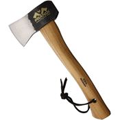 Prandi 5105T Camping Hatchet Partially Polished Blade with 13 inch Hickory Handle