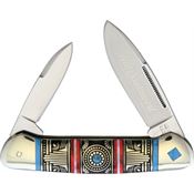 Rough Ryder 1750 Old Southwest Canoe Knife with Stainless Handle