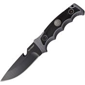 Tac Force FIX005GY Tactical Drop Point Fixed Blade Knife with Gray Nylon Handle