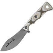 TOPS CPCK01 Creek Tumbled Finish CPM S35VN Stainless Blade Knife with Camo G10 Handle