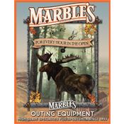 Tin Signs 9164 12 1/2" x 16 Inch Marbles Equipment Tin Sign