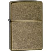 Zippo 10192 Classic Antique Brass Lighter with Antique Brass Finish