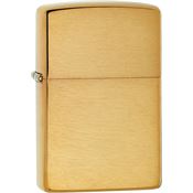 Zippo 11057 Armor Brushed Brass Lighter