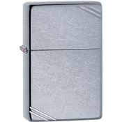 Zippo 15267 Vintage with Slashes Lighter with Street Chrome Construction