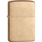 Zippo 28496 Armor Tumbled Brass Lighter