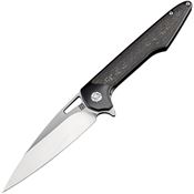 Artisan 1821GBKM Archaeo Framelock Knife Black Handles