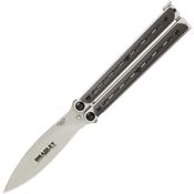 Bradley C903 Kimura Butterfly Fiber Bead Blast Knife Carbon Fiber Handles