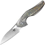 Bestech T1810E The Reticulan Framelock Knife Gray Handles