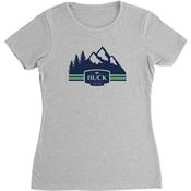 Buck 12408 Womens Mountains T-Shirt XL