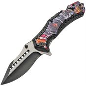 China Made 300477 Linerlock Knife Assist Open Dragon