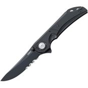 Columbia River Knife & Tool CR-5401K Seismic Folding Knife with Black Hollow