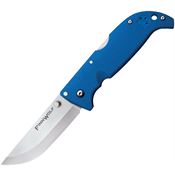 Cold Steel 20NPG Finn Wolf Satin Fixed Blade Knife Blue Handles