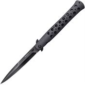 Cold Steel 26C6 Ti-Lite Black Linerlock Knife Black Handles