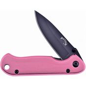 Frost 16818PK Pocket Bandit Linerlock Knife Pink