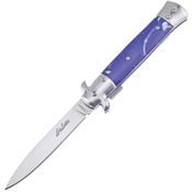 Frost ISM001BL Italian Stiletto Milano Folding Knife Blue Handles