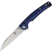 Kizer 3457N2 Splinter Linerlock Knife Black/Blue