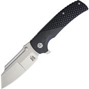 Komoran 022 Linerlock Knife Black G10