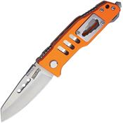 Marbles 558 Linerlock Knife Orange Handle