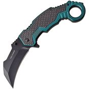 Tac Force 1001GN Linerlock Knife Assist Open Green