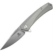 Defcon 33301 JK Barracuda Framelock Knife Gray Handles