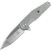 Defcon 33332 JK Radioactive Framelock Knife Gray Handles