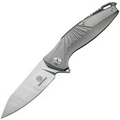 Defcon 5290 JK Mako Framelock Knife Gray Handles